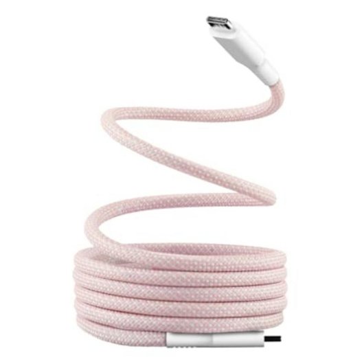 Cable USB-C magnétique TnB 60 W 1,5 m Rose