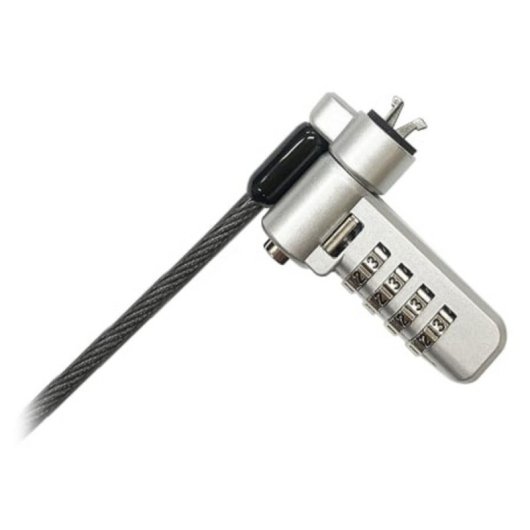 Cable Antirrobo TnB MCAV3IN1CODE 3 en 1 con Código 1,8 m Gris