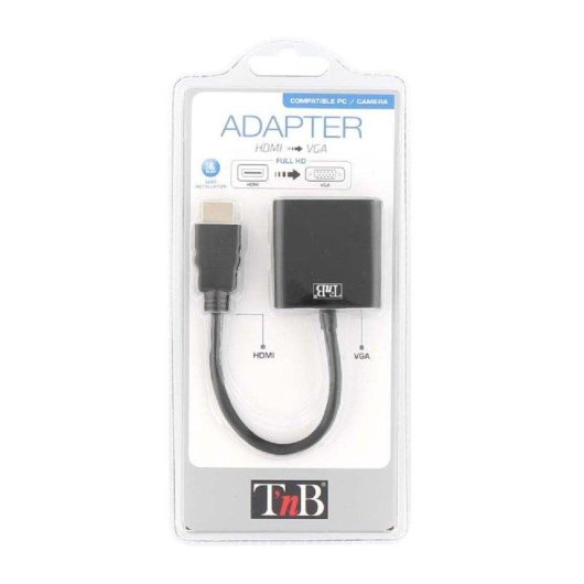 Adaptador de vídeo TnB HDMIVGA HDMI a VGA hasta 1080p