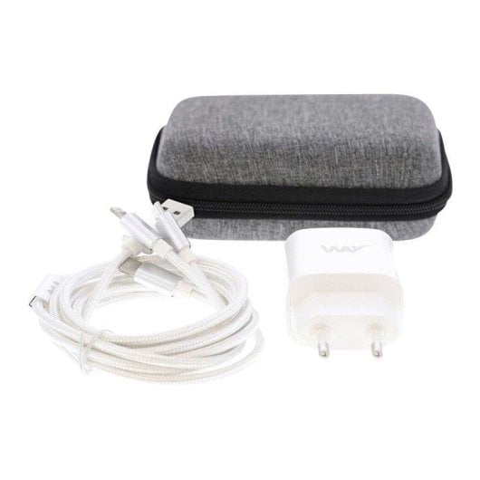 Kit di Ricarica TnB WCHTRAVEL 3 in 1 Bianco