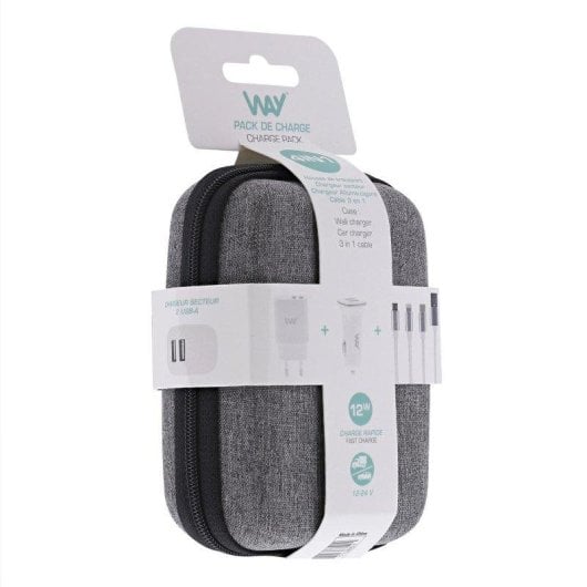 Kit di Ricarica TnB WCHTRAVEL 3 in 1 Bianco