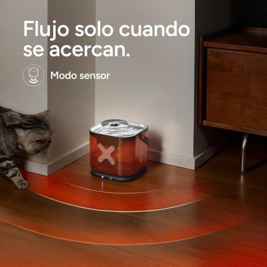 Fuente de Agua Automática Inalámbrica Molly&Cody para Gatos y Perros Pequeños 3 L