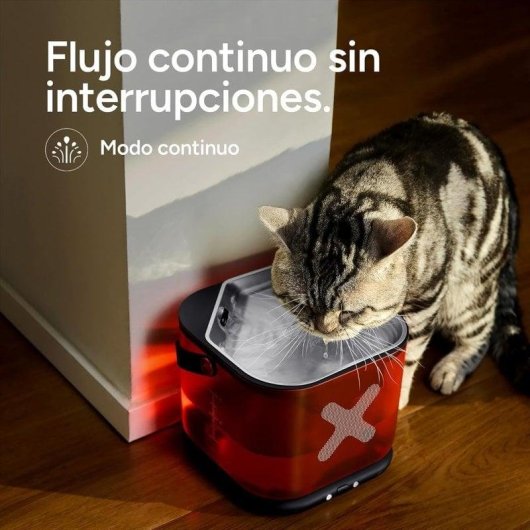 Fuente de Agua Automática Inalámbrica Molly&Cody para Gatos y Perros Pequeños 3 L