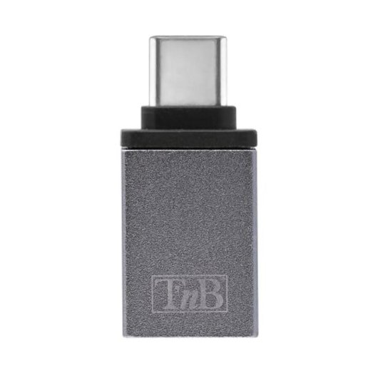 Hub TnB 4 ports USB 2.0 480 Mbit/s modèle HUBUSB4ALU aluminium