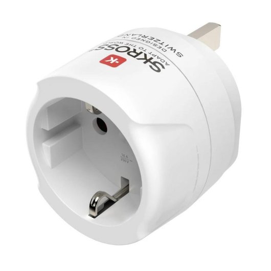 Adaptador Hama Type G RU Type F Branco