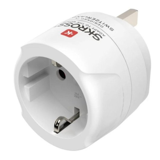 Adaptador Hama Type G RU Type F Branco