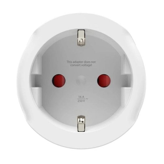 Adaptador Hama Type G RU Type F Branco