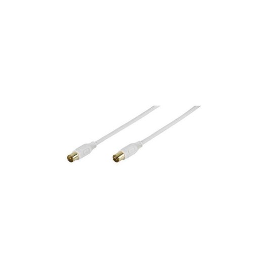 Cable de antena coaxial Vivanco 1,5 m conectores macho y hembra