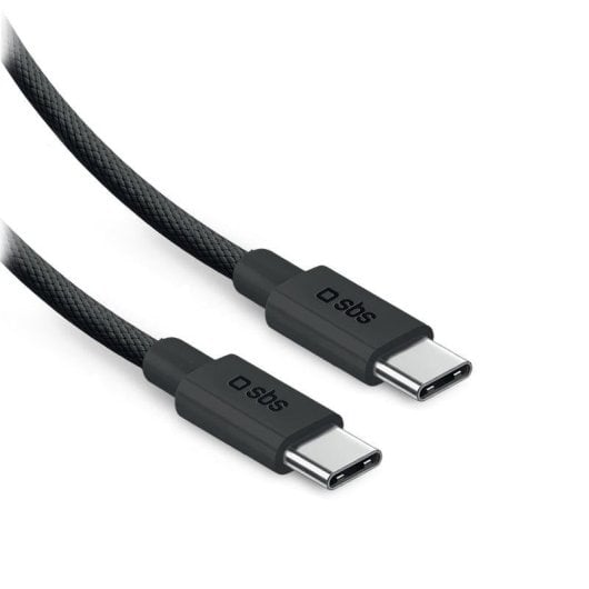 Cable USB-C SBS 2 m 240 W USB 2.0 Negro