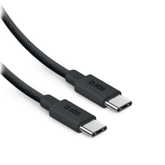Cable USB-C SBS 2 m 240 W USB 2.0 Negro