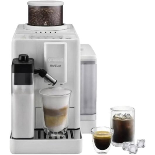 Máquina de café expresso De’Longhi EXAM420.55.WXL 1,4 L 15 Bares com moinho e espumador
