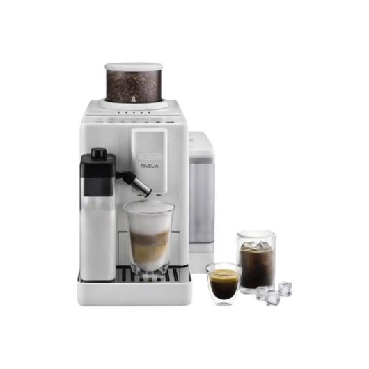 Máquina de café expresso De’Longhi EXAM420.55.WXL 1,4 L 15 Bares com moinho e espumador