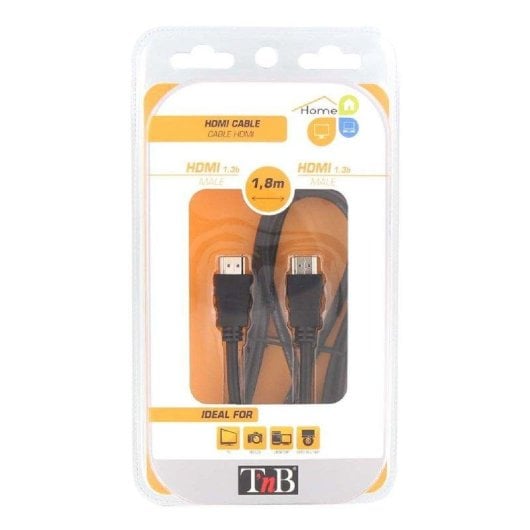 Cable HDMI TnB HDMI18 1,8 m Macho a Macho Negro