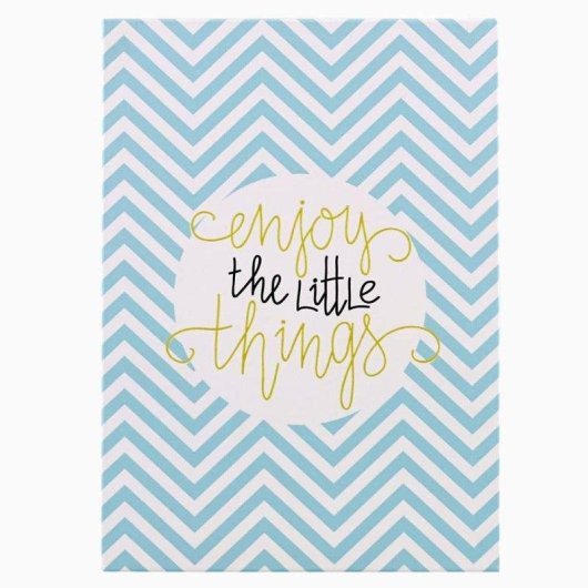 Álbum de fotos TnB Lensy en acordeón 10 x 15 cm azul y blanco