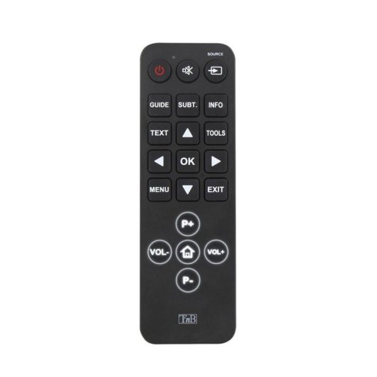 Mando a distancia TnB TCUNSENIOR Universal 20 Botones Retroiluminado