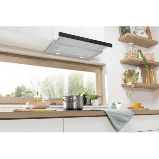 Campana extractora Gorenje TH64E3SGB Umluft 60 cm Touchbedienung