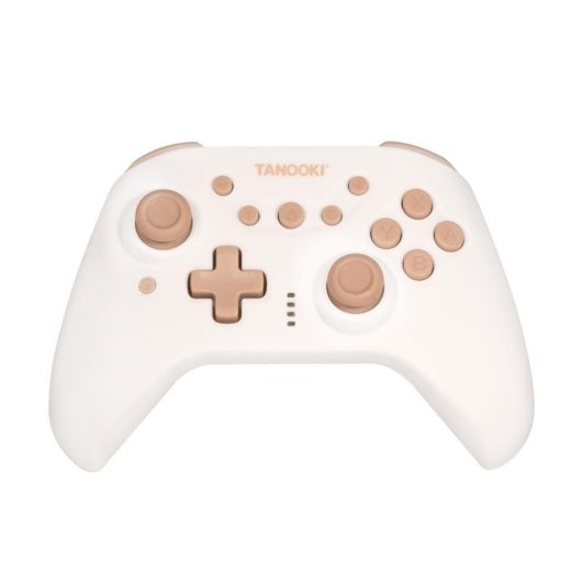 Mando Inalámbrico Blade TANOOKI Cozy Bluetooth PC Switch 2 Android iOS Crema
