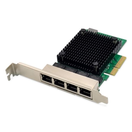 Netzwerkkarte Digitus DN-10136 PCI Express 2,5 GbE 4 Ports RJ45