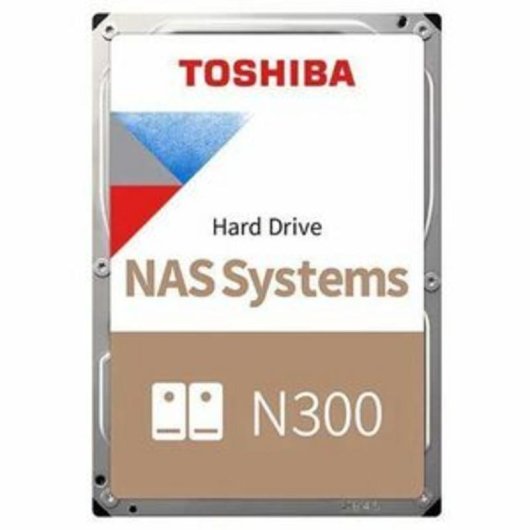 Disco duro interno Toshiba 18 TB SATA III 7200 RPM N300 NAS CMR