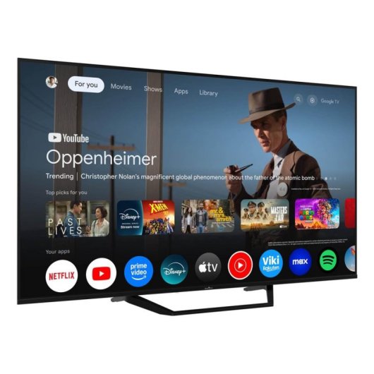 TV Smart Tech QLED 55QG06K 55" 4K UltraHD 60Hz Smart TV Google TV HDR10
