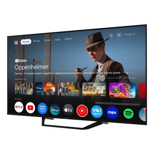 TV Smart Tech QLED 55QG06K 55" 4K UltraHD 60Hz Smart TV Google TV HDR10