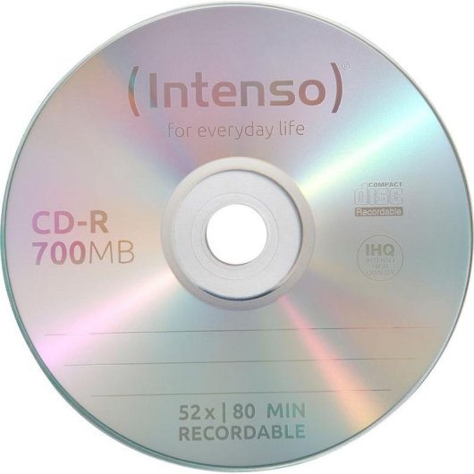 CD-R INTENSO 700MB 52x imprimivel
