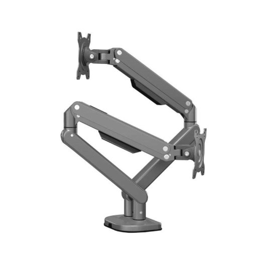 Napofix DM2230G Support Moniteur Double Bureau 13 à 32" VESA 75x75 à 100x100 Max 18Kg