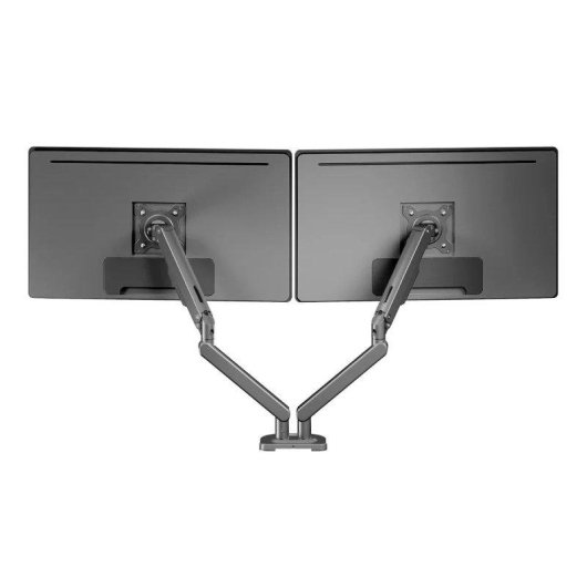 Napofix DM2230G Support Moniteur Double Bureau 13 à 32" VESA 75x75 à 100x100 Max 18Kg