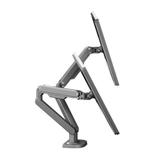 Napofix DM2230G Support Moniteur Double Bureau 13 à 32" VESA 75x75 à 100x100 Max 18Kg