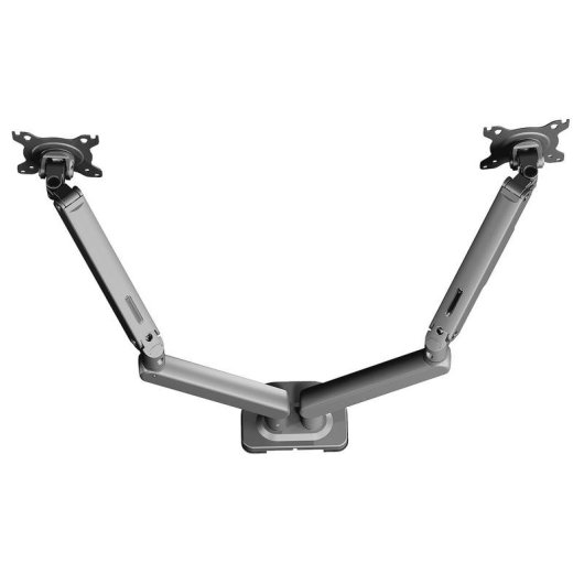 Napofix DM2230G Support Moniteur Double Bureau 13 à 32" VESA 75x75 à 100x100 Max 18Kg
