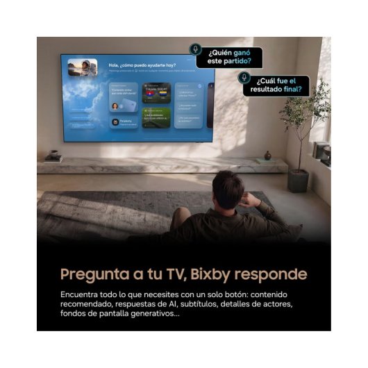 TV Samsung Mini LED TU65M70HAUXXC 65" 4K UltraHD 120Hz Smart TV Tizen HDR10+ AI
