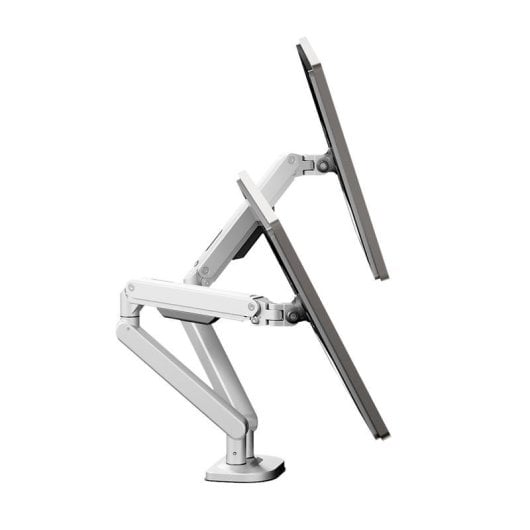 Napofix DM2230S Support Moniteur Double Bureau 13 à 32" VESA 75x75 à 100x100 Max 18Kg