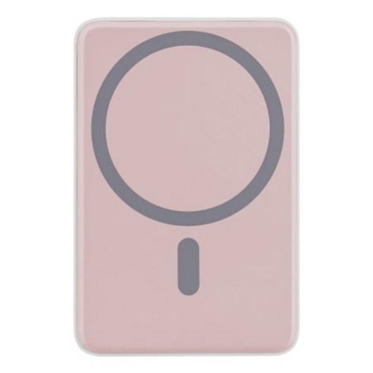 Power Bank TnB PBUMAG5PK 5000 mAh 20 W Apta para avión Rosa