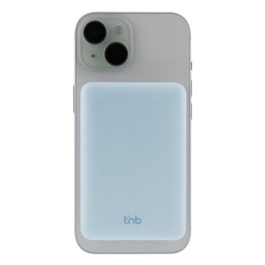 Power Bank TnB PBUMAG5BL 5000 mAh 20 W Apta para avión Azul