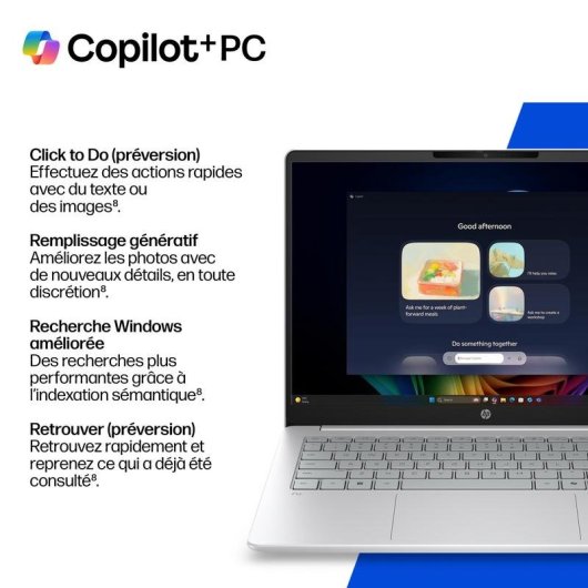 Ordinateur portable HP OmniBook 3 14" AMD Ryzen AI 5 16GB 512GB SSD Radeon 840M Windows 11