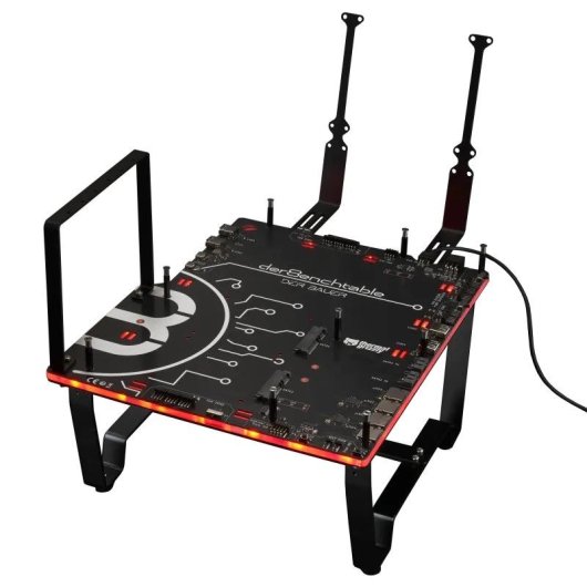 Banco de pruebas Thermal Grizzly der8enchtable con PCB activo Negro ATX/mATX/ITX