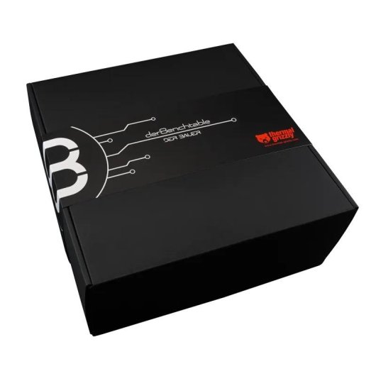Banco de pruebas Thermal Grizzly der8enchtable con PCB activo Negro ATX/mATX/ITX