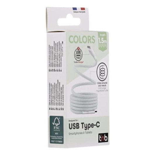 Cavo USB TnB TCPDMAGGR Magnetico 60 W 1,5 m Verde