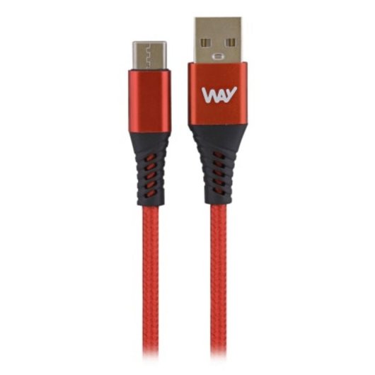 Cabo TnB WTCUSB02RD 2 m USB-A para USB-C Vermelho