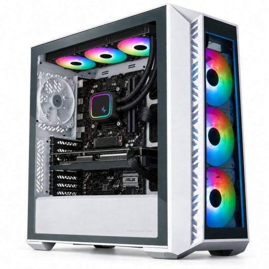 PC de bureau DECLICINFO AMD Ryzen 5 7500F 32GB 2TB SSD RTX 5060 Ti Windows 11 Pro