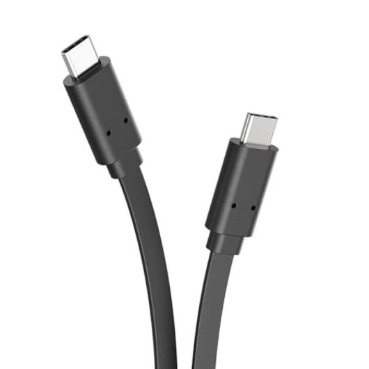 USB-C-Kabel Tnb TCUSBC03BK flach PD 20 W 30 cm schwarz
