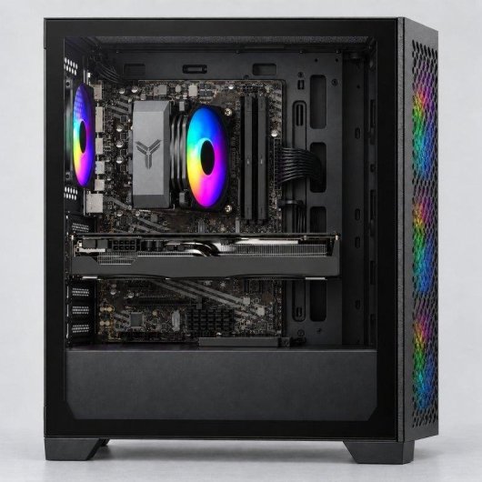 PC de bureau DECLICINFO AMD Ryzen 5 5500 16Go 500Go SSD RTX 5050 Windows 11 Pro