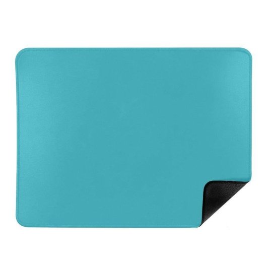Muismat TnB TS100XLBL XL blauw met genaaide randen 36x27 cm
