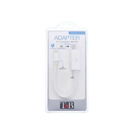 Adaptador TnB MIDPHDMI Mini DisplayPort HDMI Full HD 1080p