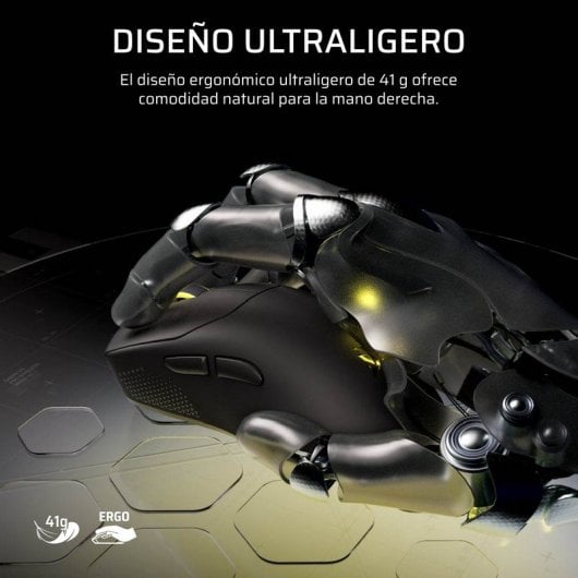 Mouse Corsair SABRE v3 PRO PureVector wireless 42000 DPI 8000 Hz nero