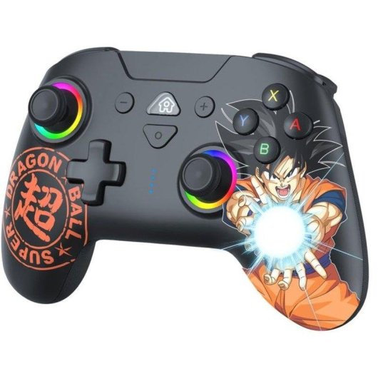 Mando Inalámbrico Subsonic Dragon Ball Super Goku Bluetooth Nintendo Switch OLED RGB