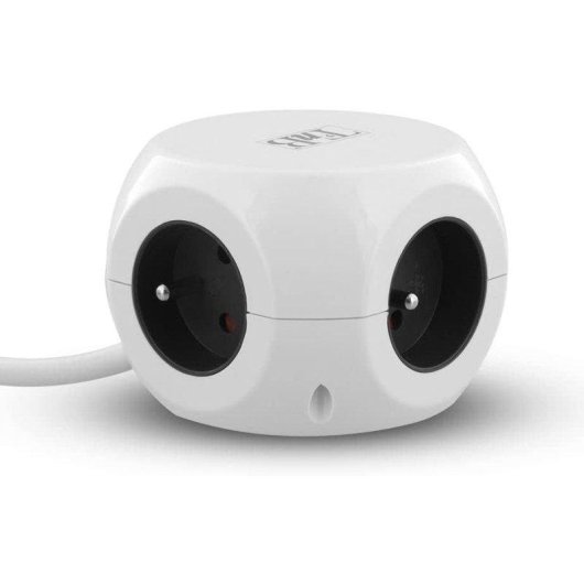 Steckdosenleiste TnB PSBALLWH 3 Steckplätze 16A 3 USB 2.4A weiß