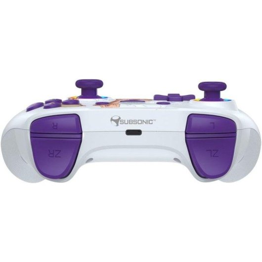 Mando Inalámbrico Bluetooth Subsonic Luffy Gear 5 One Piece Nintendo Switch Blanco