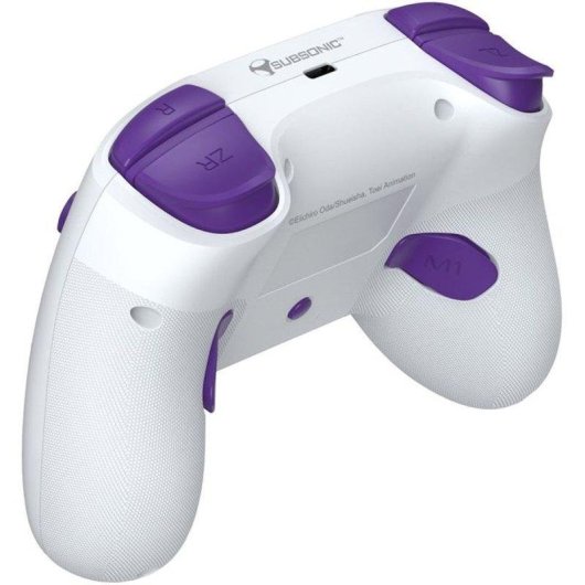 Mando Inalámbrico Bluetooth Subsonic Luffy Gear 5 One Piece Nintendo Switch Blanco