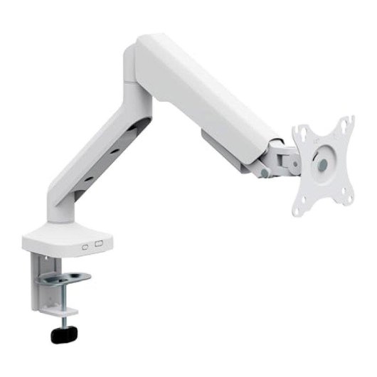 TnB MHFLEXWH Suporte Monitor Braço Articulado com Mola a Gás para Mesa 17 a 32" VESA 75x75 a 100x100 Max 8Kg Branco